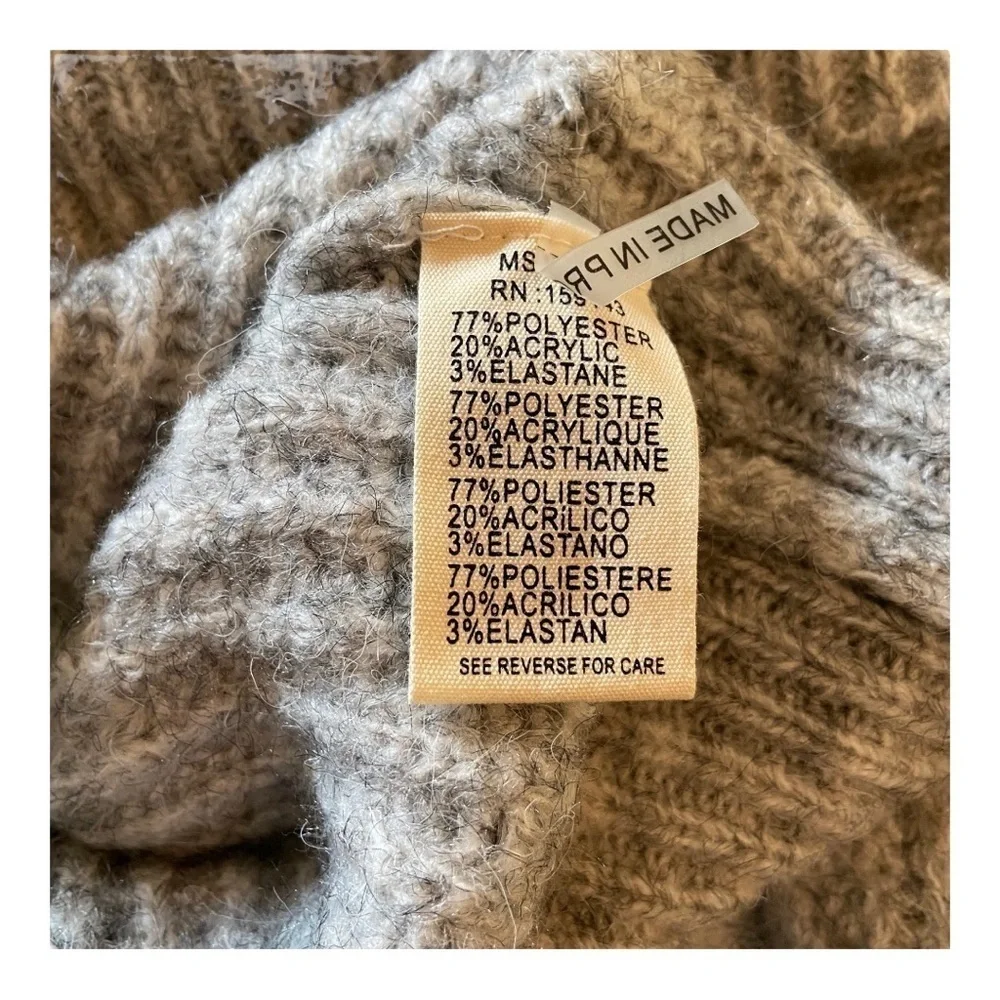 FRNCH Paris Neola Mock Neck Sweater NWT